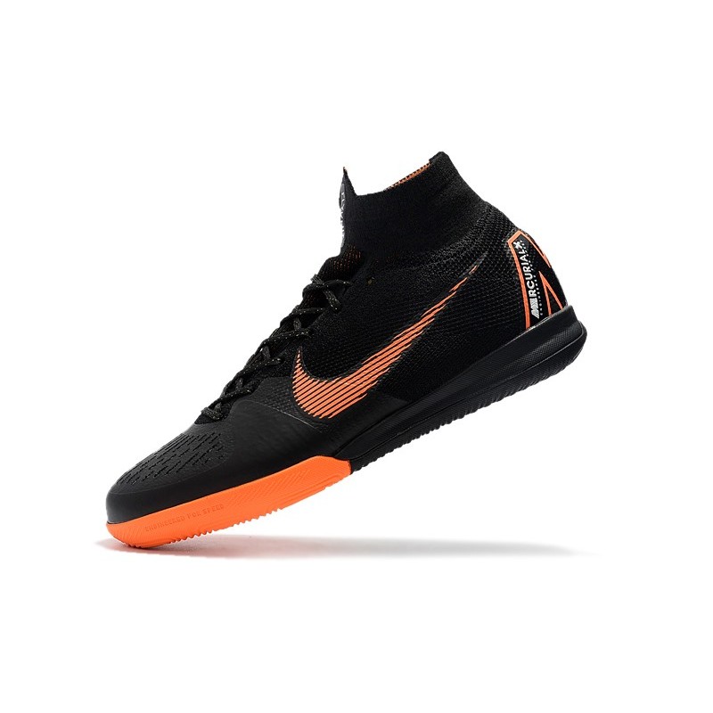 Nike Mercurial SuperflyX Elite IC Men Černá oranžový